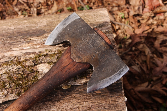 handmade, usa made, usa made axe, hatchet, chopping, wood chopping, outdoor, outdoorsman, survival, backwoodsman, hickory, axe made in america, axes made in the usa, ike bullington, wolf valley forge, valley forge, pack axe, back packing, camping, trail axe, hunting axe, trappers axe, camp axe, bush axe, belt axe, pack axe, leather shoulder rig, chopping axe, leather axe carrier, shoulder sling for axe, carpenter's axe, Wolf Valley Forge, Wolf Valley Forge axe release, Axe Wax, haversack, go bag, man purse, man bag, canvas bag, reenactor, reenacting, Trekker Axe, Axe Life